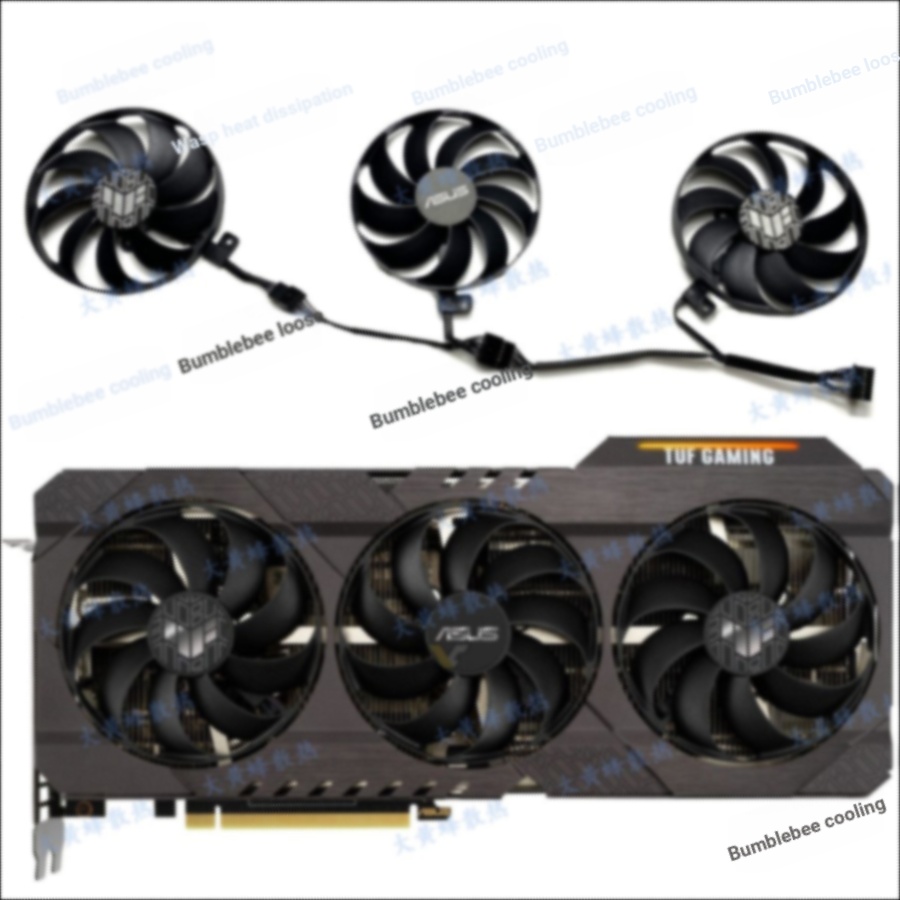 จัดส่ง 24 ชั่วโมง = ASUS ASUS RTX3090 3080 3070 3060 TUF GAMING พัดลมกราฟิก CF9010U12D && **