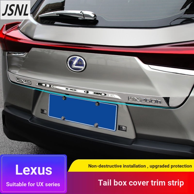 Lexus Lexus Lexus ux260hux200 ดัดแปลง Trunk Tailgate ตกแต่ง Strip UX300e ไฟท้ายกล่องตกแต่ง Strip