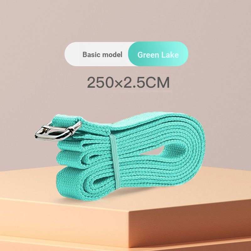 Iyengar Professional Yoga Band Non-Elastic Stretch Band ขยายโยคะยืดแถบเป็นมิตรกับสิ่งแวดล้อม Pure Co