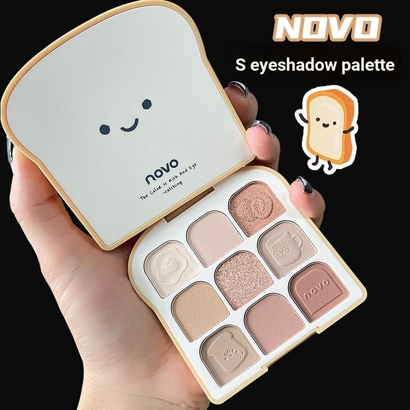 [Yijia Fairys Private Item Shop] Beauty Makeup Personal Care Goods แนะนํา NOVO Toast Eyeshadow Palet