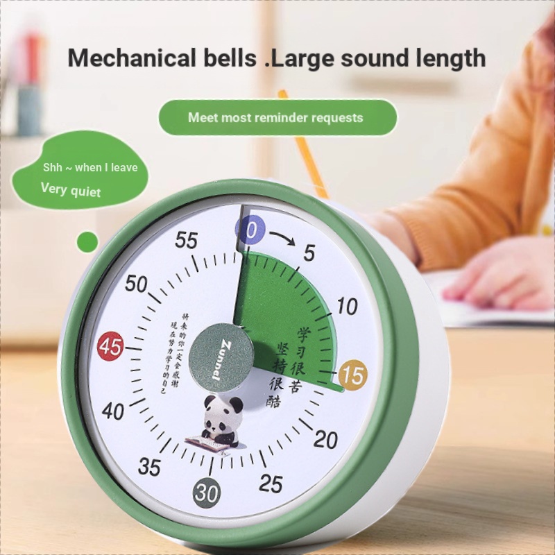 Visualized Timer Kitchen Baking Handy Tool เด็กนักเรียนเขียนจับเวลานักเรียน Doing คําถามการจัดการเวล