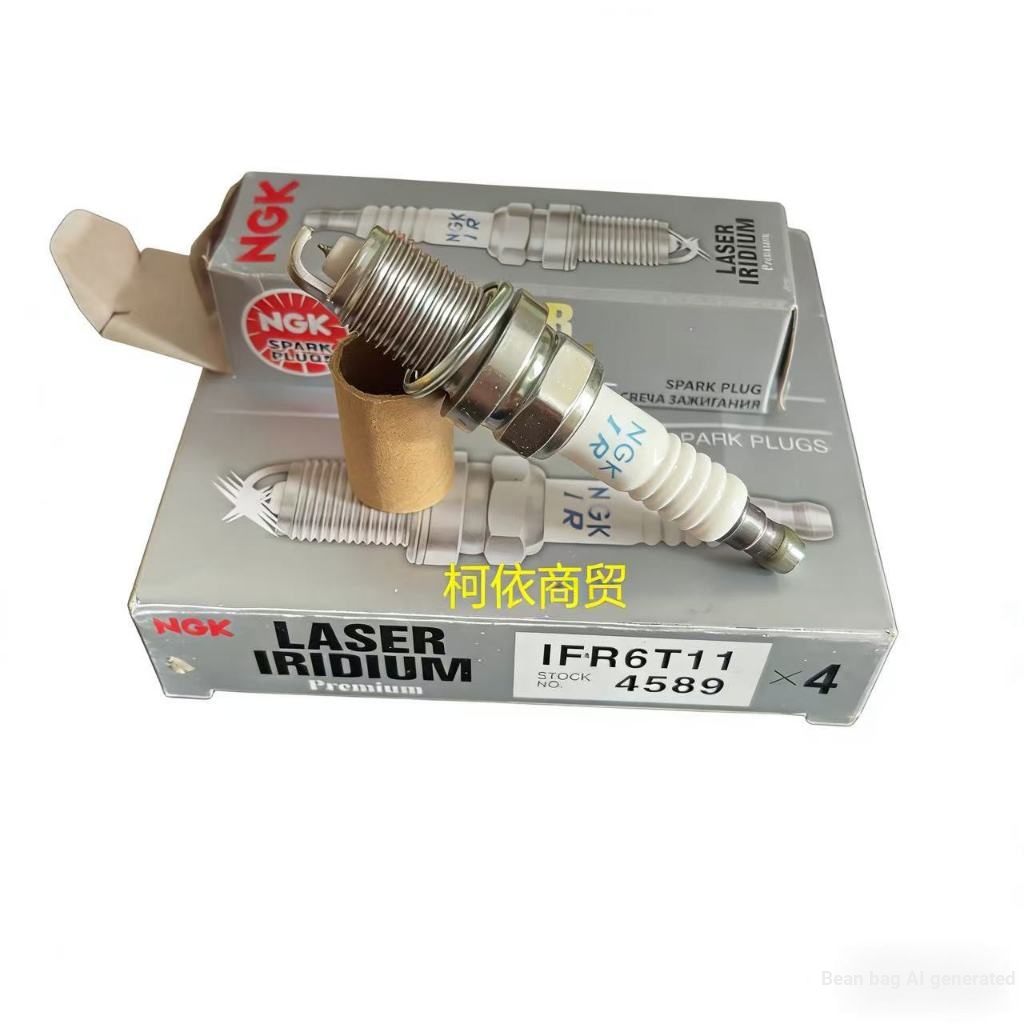 NGK 4589 Iridium Platinum Spark Plug IFR6T11 เหมาะสําหรับ Cool Luze RAV4 Sass ES240GS430GS300