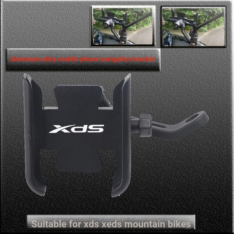 เหมาะสําหรับ xds xds จักรยานเสือภูเขาจักรยานฮีโร่380อลูมิเนียมอัลลอยด์โทรศัพท์มือถือนําทางวงเล็บอุปก