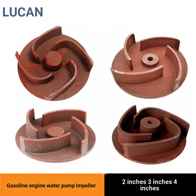 8.ราคาต่ํา Seckill 7 ซม. 10 ซม.เครื่องยนต์เบนซินปั๊มน้ําเกลียวแบน Key Groove Impeller 170F168 ปั๊มน้