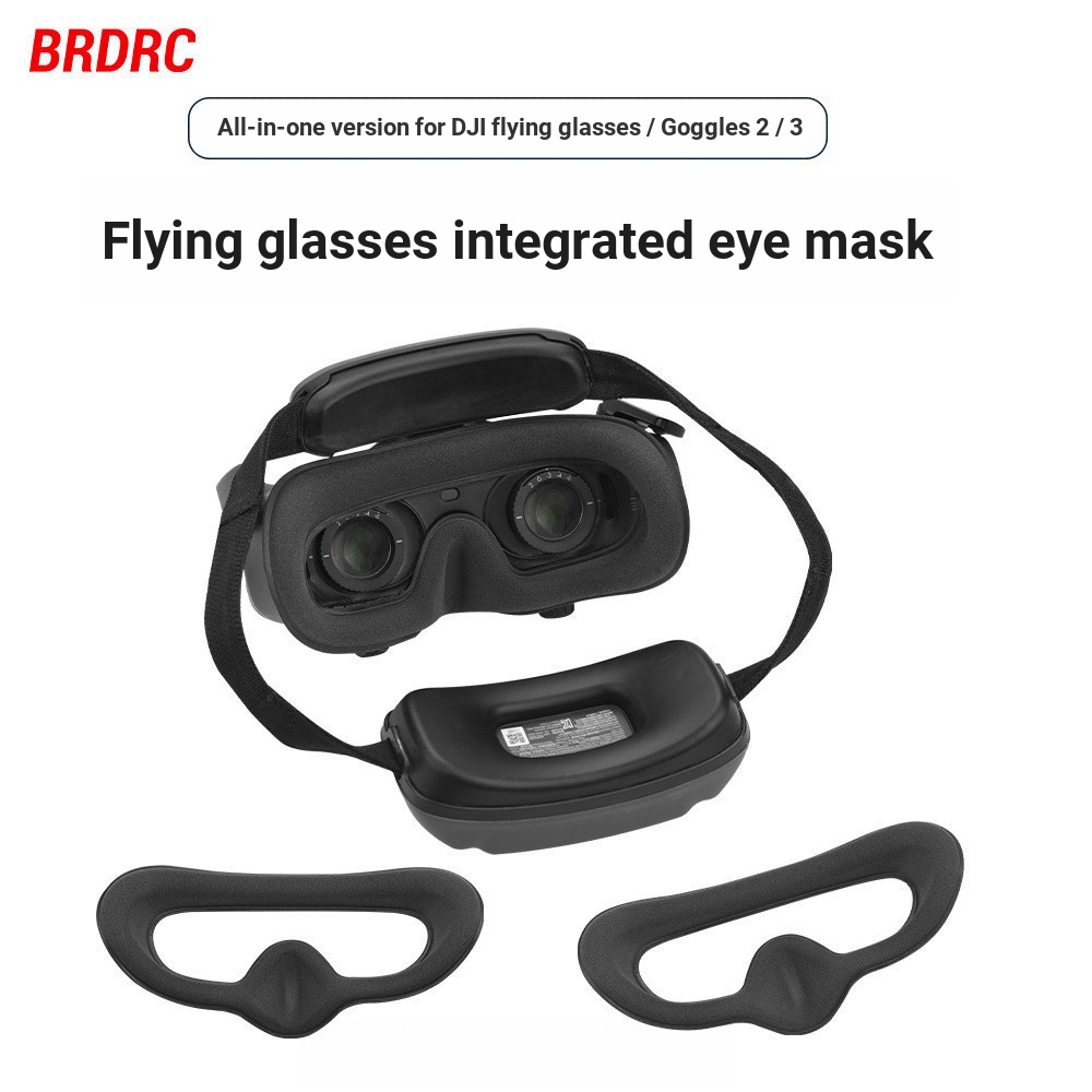 เหมาะสําหรับ DJI AVATA 2 Flight Glasses Mask Pad Goggles 3/2 Eye Mask Protective Pad อุปกรณ์เสริม