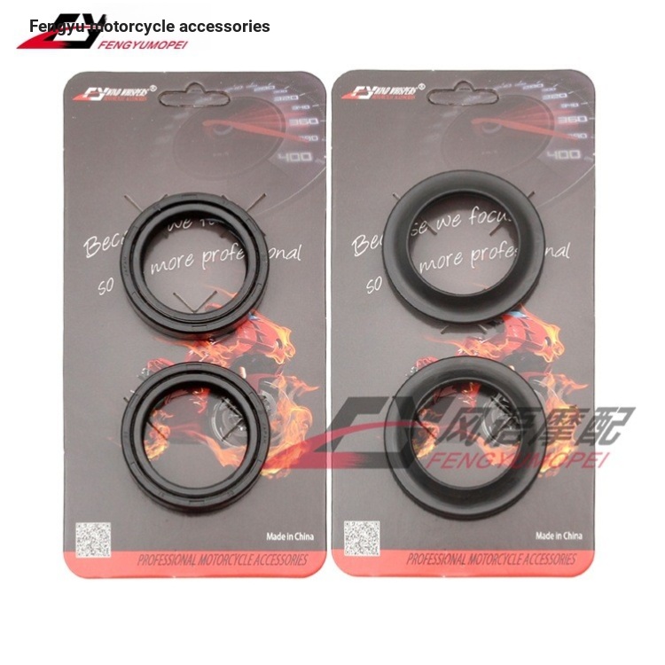 เหมาะสําหรับ Honda CBR600F CB650SC/750SC VFR750F CB900C ด้านหน้าการดูดซึมช็อกซีลน้ํามันป้องกันฝุ่น