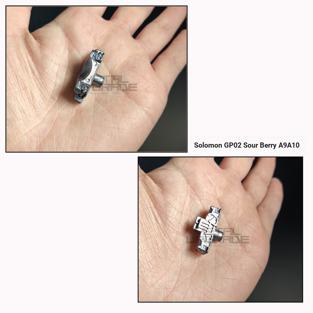 ★กันดั้มโมเดลอุปกรณ์เสริมเติมเต็มมาใหม่★Solomon Sour Berry gp02 1/100 a9a10 โลหะ