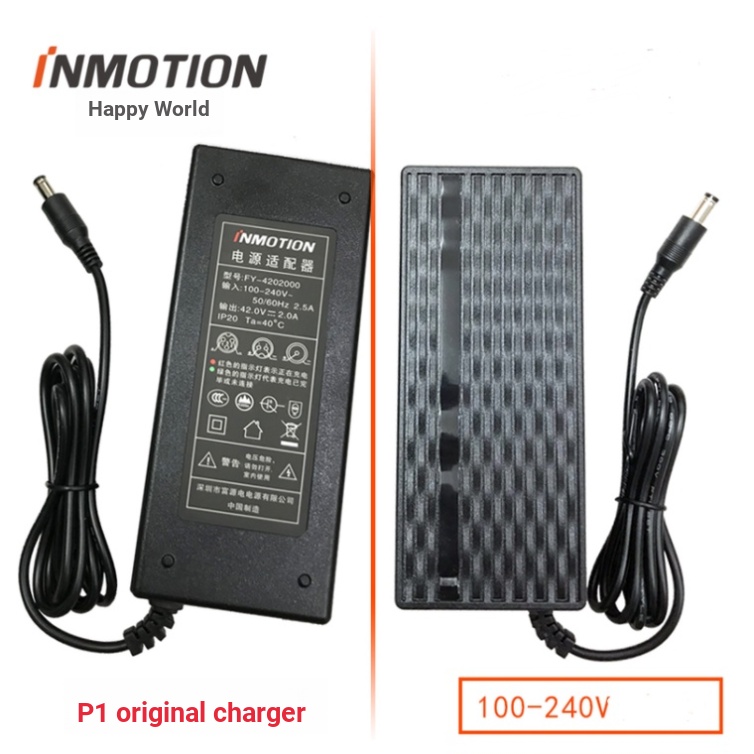Inmotion P1 P2 เครื่องชาร์จแบตเตอรี่สกู๊ตเตอร์รถจักรยานไฟฟ้า