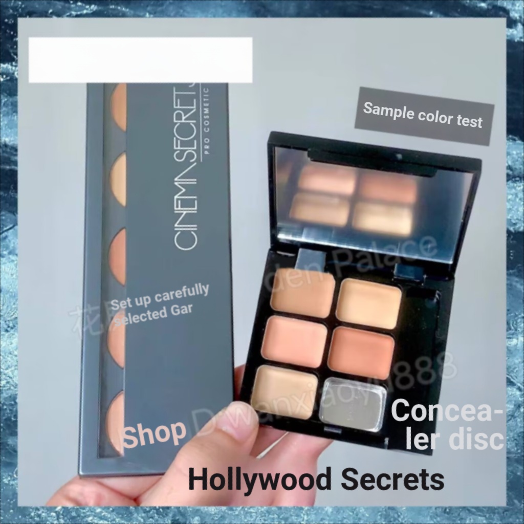 Hollywood Secrets cinema Secrets Five-Color Concealer No. 1 เบอร์ 1/2 Color Moisturizing Monochrome 