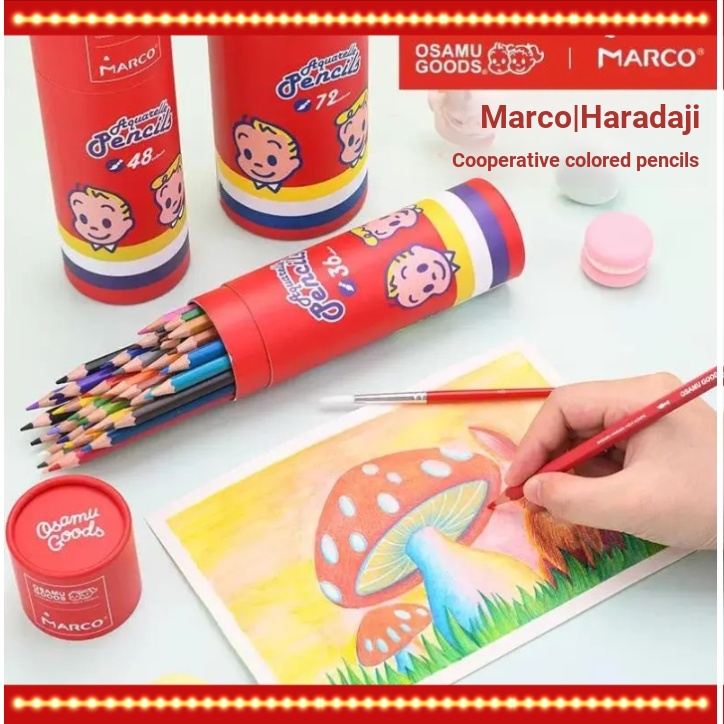 Osamu goods ญี่ปุ่น osamu Harada osamu Harada osamu Marchan osamu Marco Harada osamu ดินสอสีพิเศษสํา