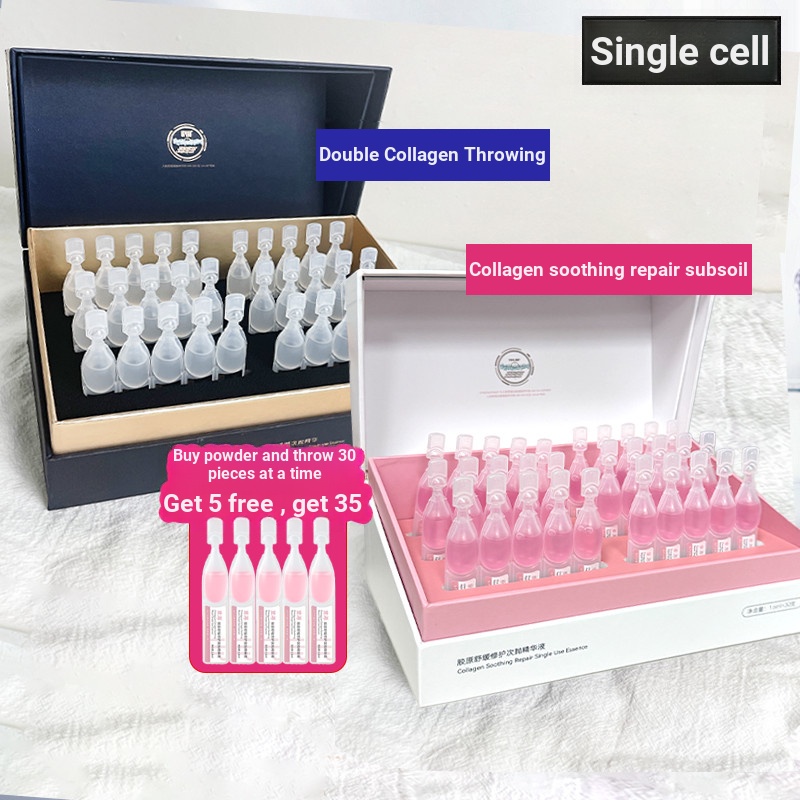 Moisturizing Anti-Wrinkle Repairing Heavy Source Double Collagen Firming Shaping Human Source Polish