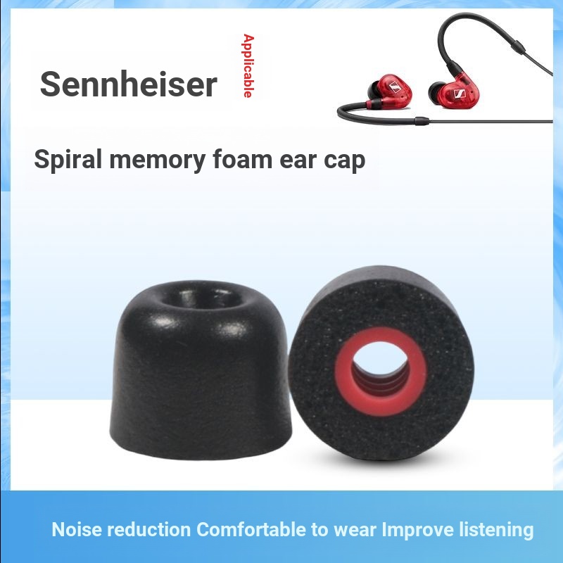เหมาะสําหรับ Sennheiser ie100pro เคสหูฟังเมมโมรี่โฟม IE40Pro หูฟังหูฟังชนิดใส่ในหูกันลื่น C