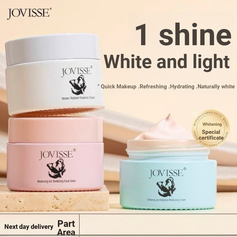 วันนี้แนะนํา JOVISSE JOVISSE ครีมแต่งหน้าตัวอย่างขนาดกลาง Face หญิง Nude แต่งหน้า Lazy Face ครีมเดิน