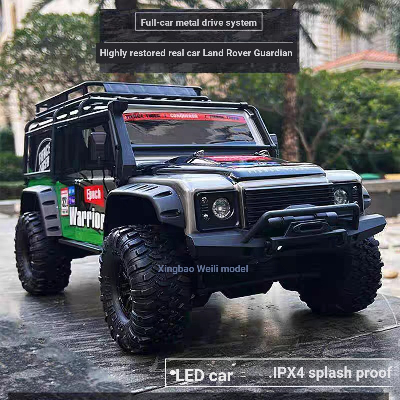 Huangbo ขนาดใหญ่ 1: 10 Full Scale รีโมทคอนโทรลสี่ล้อไดรฟ์รถปีนเขา Professional RC Off-Road Big Foot