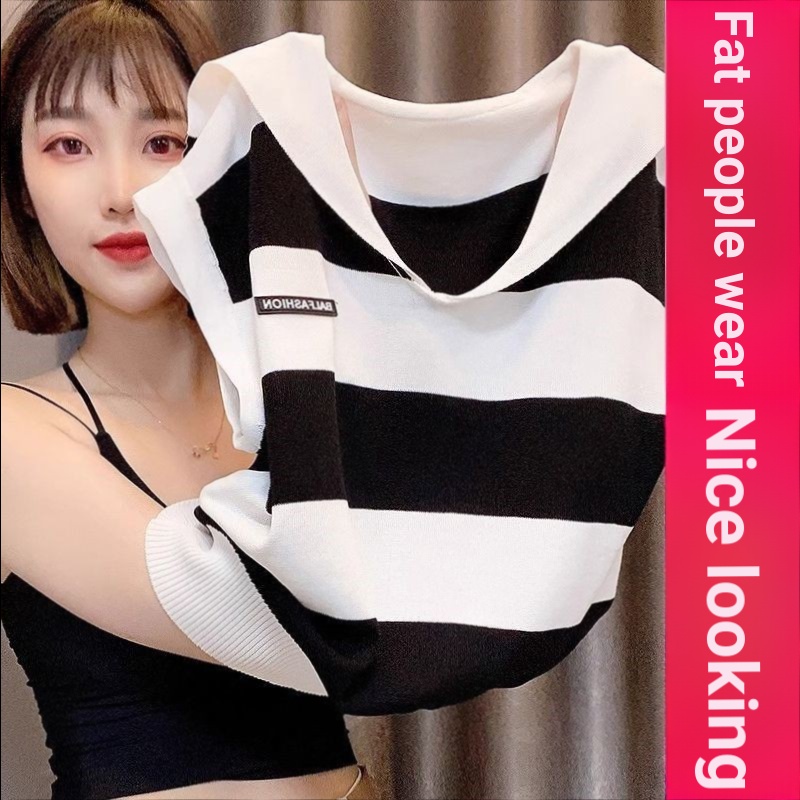 [Domi เสื้อผ้าผู้หญิง] [Domi เสื้อผ้าผู้หญิง] ลายถักเสื้อกั๊กแขนกุดผู้หญิงหลวม Slimmer ดูเวอร์ชั่นเก