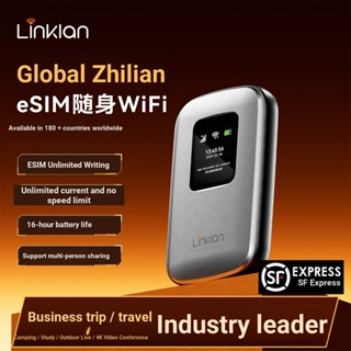 Lianla eSIM แบบพกพา WiFi สามารถทางกายภาพการ์ด 可 eSIM Dual Sp…
