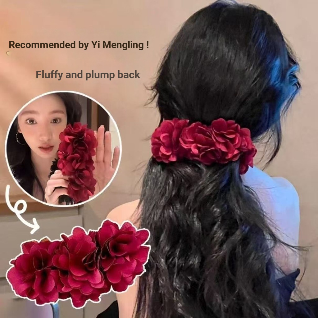 กิ๊บติดผม Yimengling สไตล์เดียวกัน Ocean Romance Seaside Mermaid Shape คลิปกล้วยขนาดใหญ่สไตล์โมริดอก