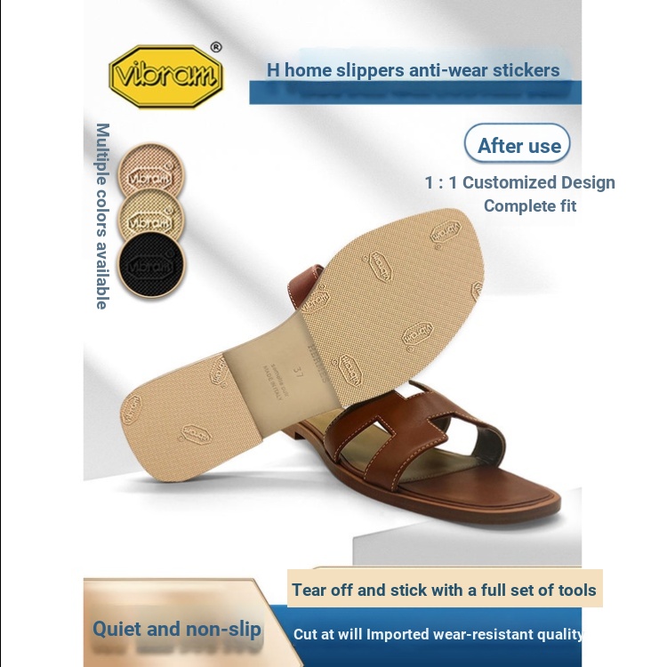[Sole Anti-Wear] เหมาะสําหรับ Hermes รองเท้าแตะสติกเกอร์พื้น Hermes Sole Anti-Wear สติ๊กเกอร์กันลื่น Mute ทนต่อการสึกหรอสติกเกอร์ป้องกันสติกเกอร์แต่เพียงผู้เดียว