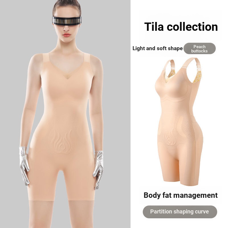 7 ผ้าต้านเชื้อแบคทีเรีย Bioceramic Body Shaper ผู้หญิง Body Shaper Body Shaper Management O3XW