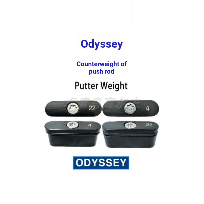 Odyssey Putter Counterweight Odyssey Calanway WHITE HOT Golf TRI-BEAM ELEVEN