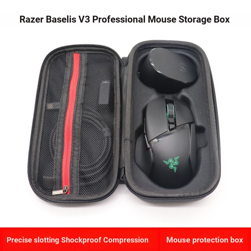 เหมาะสําหรับ Razer Razer Barcelis Snake V3 Pro Edition Mouse Storage Box Protective Bag Portable Mou