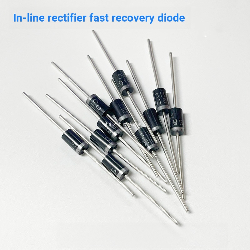 FR102 103 104 105 107 FR157 207 257 307 ปลั๊กตรง Quick Recovery Rectifier ไดโอด