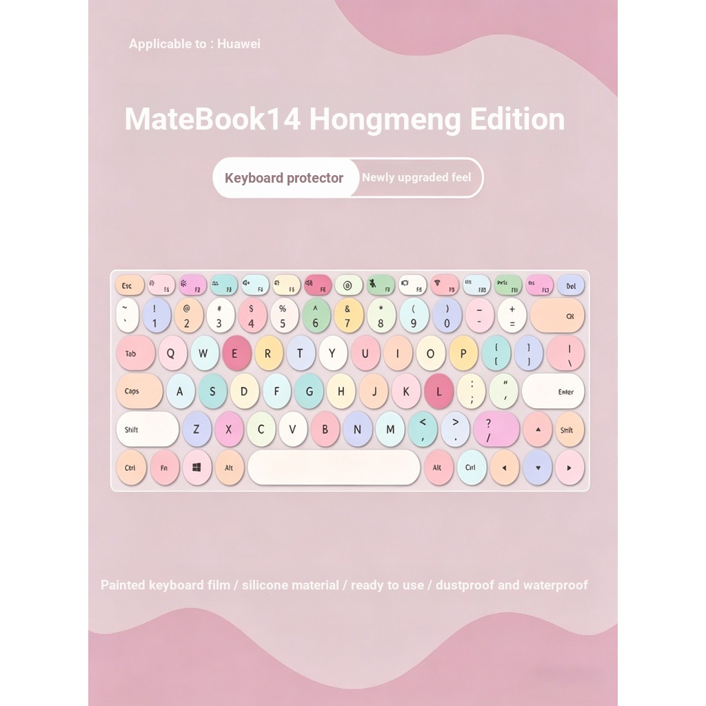 แป้นพิมพ์ป้องกันฟิล์มเหมาะสําหรับ 2026 Huawei MateBook14 Hongmeng รุ่นคีย์บอร์ดฟิล์ม MNTXM-24A โน้ตบ