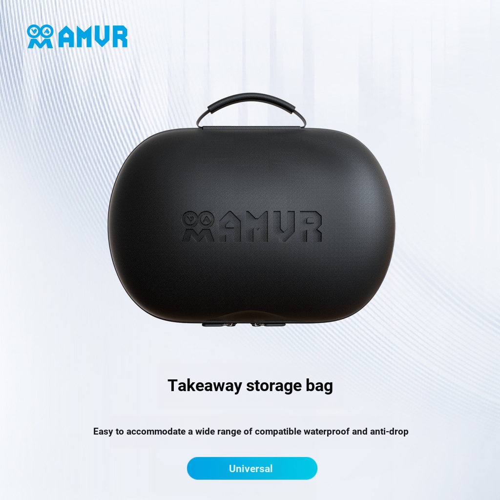 AMVR กระเป๋าเก็บเหมาะสําหรับ Mate Oculus Quest 3 ความจุขนาดใหญ่ Super Hard PICO4/Quest2/PICO4pro/PIC