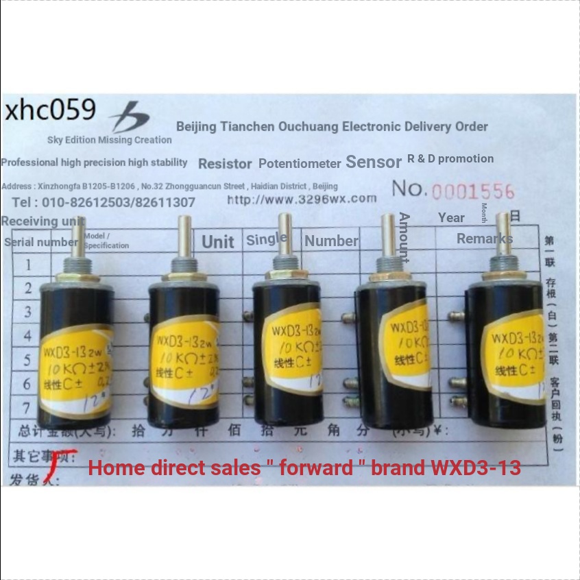 WXD3-13-2W-10K Ω Advance ยี่ห้อ 2W ปรับความต้านทานลวดไขลาน Multi-Circle Precision Potentiometer