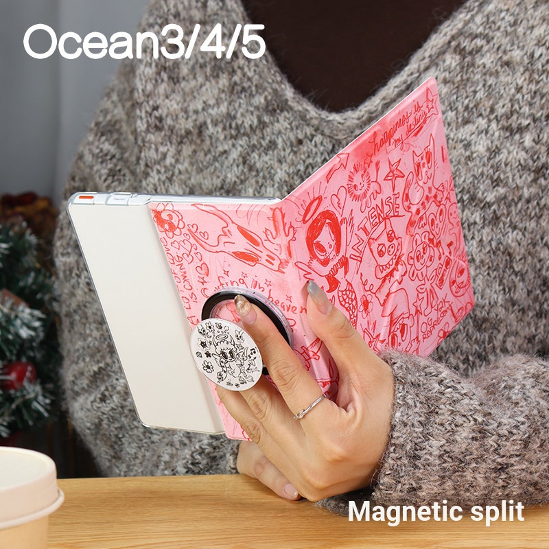 Mermaid Aragonite leaf5 +/ 5/5c ปาล์มอ่าน ocean4 กรณี ocean5 แยกแม่เหล็ก ocean Stacking Bracket 4tur