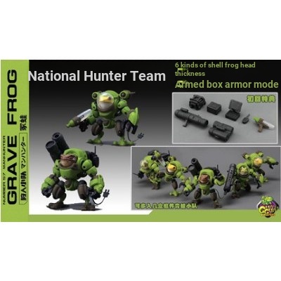 FIFTYSEVEN Puppet Squad Hunter Frog Puppet Squad Assembly Model
