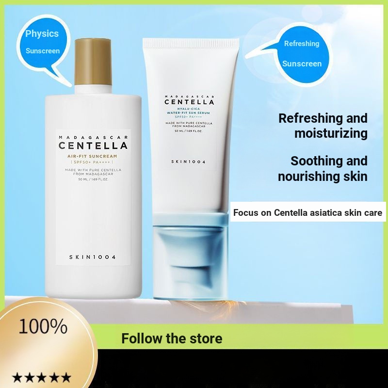 เกาหลี skin1004 ครีมกันแดด Skin Care Angel Hyaluronic Acid Water Feel Air Centella Asiatica Refreshi