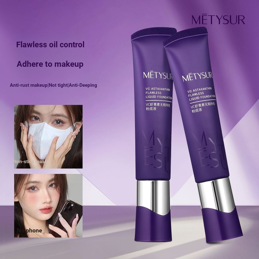 METYSUR METYSUR VC Astaxanthin Flawless Makeup Liquid Foundation