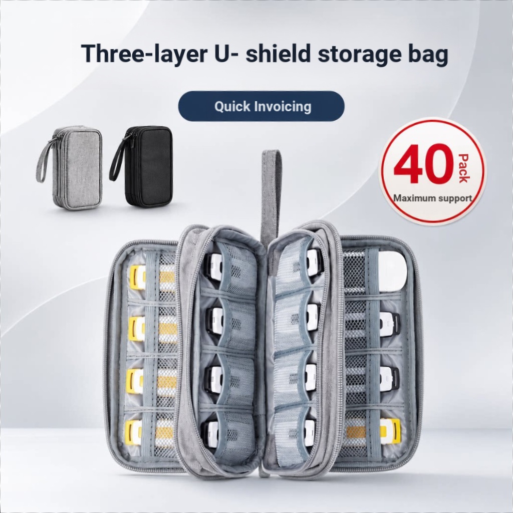 กล่องเก็บของ U-Shield u-Drive u-Shield Storage Bag Corporate Financial Bank Online Silver Tax ukey O