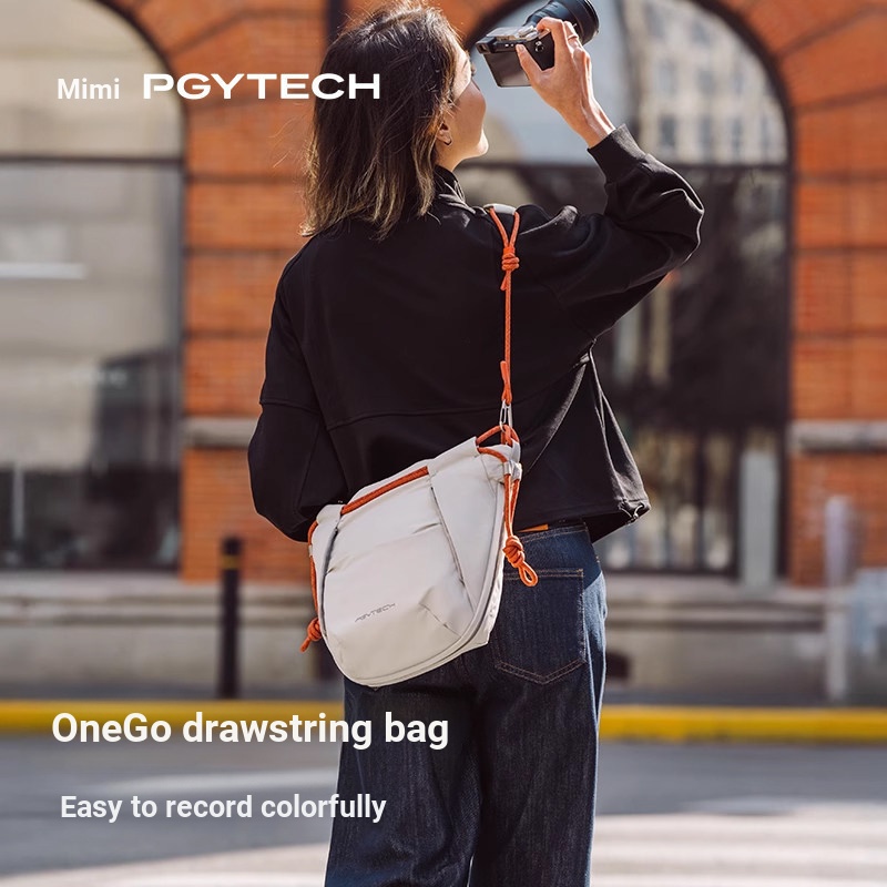 PGYTECH Drawstring Bag กระเป๋ากล้อง Dandelion OneGo Drawstring Bag Micro Single Messenger Bag กระเป๋