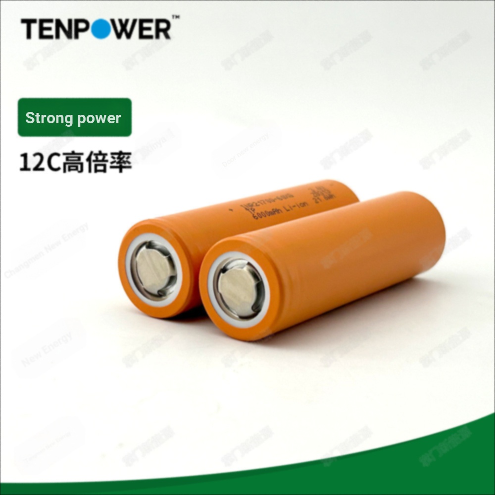 Tianpeng 21700 60XG 6000mAh Full-Pole Ear กําลังขยายสูง Drone Power Tool แบตเตอรี่ [Y]