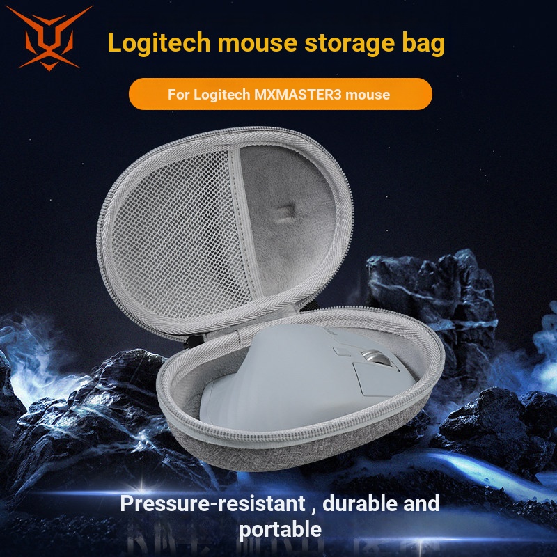 [ฟรีสติ๊กเกอร์กันลื่น] Tiger Bing เหมาะสําหรับ logitech MX Master4 กระเป๋าเก็บเมาส์ MX Master3/3s Mo