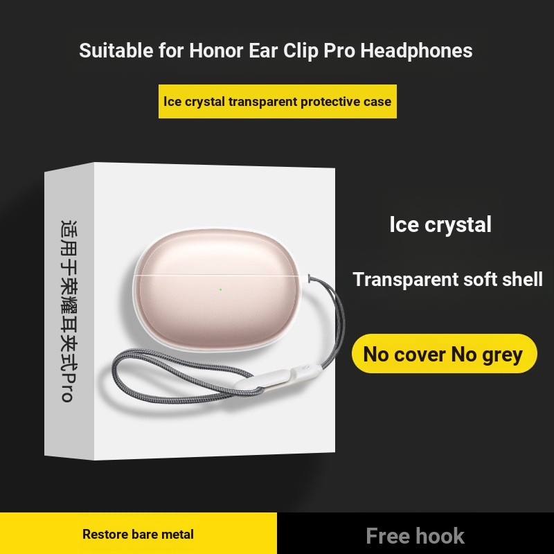 เหมาะสําหรับ Honor Earbuds Ear Clip-On Headphone Pro เคสป้องกัน Honor Ear Clip-On หูฟัง Pro เคสป้องก