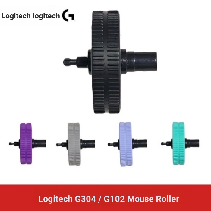 อะไหล่ลูกกลิ้งเมาส์ Logitech G102/G304 ลูกกลิ้ง g304
