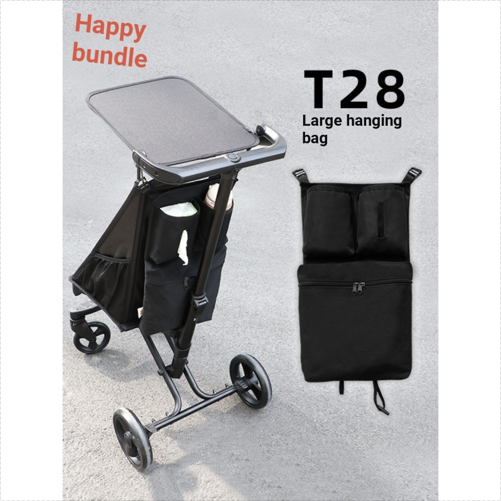 Little Tiger t28 รถเข็นเด็กอุปกรณ์เสริมกระเป๋าเดินเด็ก Handy เครื่องมือเก็บกระเป๋าเด็กใหญ่กระเป๋ารถเ