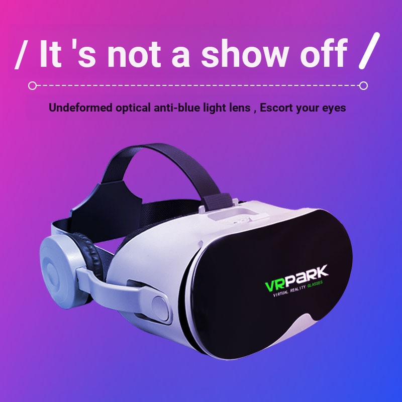 VRPARK All-in-One ชุดหูฟังสําหรับเล่นเกมกล่องรุ่นที่สอง HD Virtual VR Video AEZA
