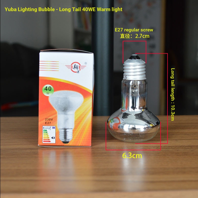 ซี.ซี. Yuba หลอดไฟแสงสีขาว Warm Light 7w9w40wLED ประเภทหลอดไฟ E27 สกรู R63R80 แสงกลาง M4XM