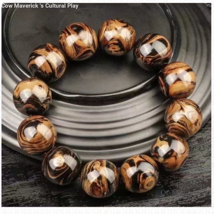 จัดส่งในวันเดียวกัน สร้อยข้อมือ Baihai Willow สร้อยข้อมือ Blood Willow Play Piece Hai Willow Log Wen