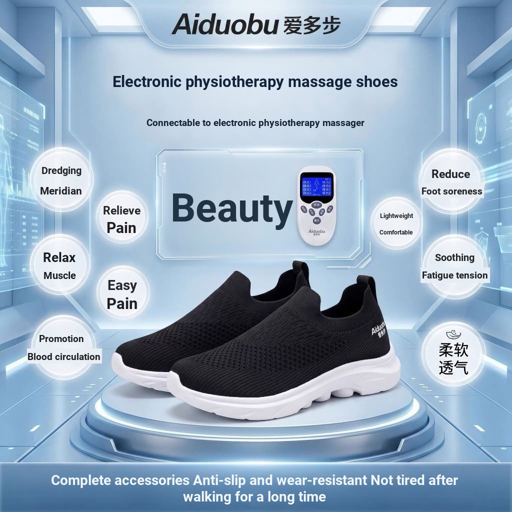 Ai More Step One Pedal Lace-Free Smart Massage Shoes Graphene Conductive Shoes