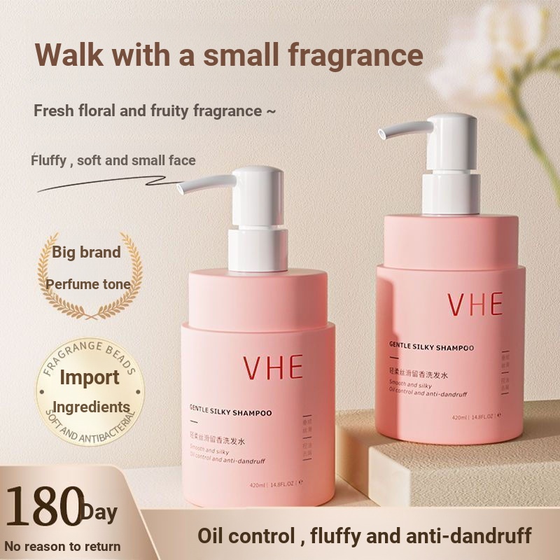 VHE Fragrance Shampoo Fragrance Lasting Oil Control แชมพูขจัดรังแค Fluffy Soft Shampoo