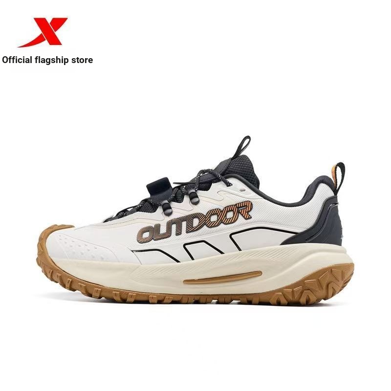 XTEP/Tebu รองเท้า Flying Stone 2.0 เดินป่าผู้ชาย กลางแจ้ง ซับแรงกระแทก กันลื่น ทนสึก กีฬา Casual Jog