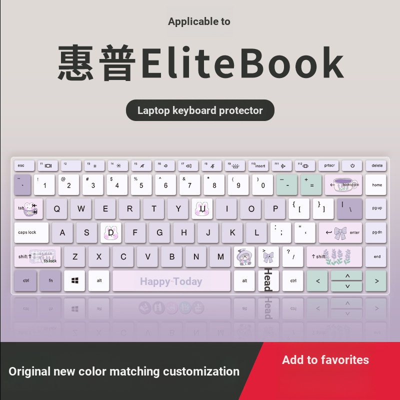 ฟิล์มป้องกันคีย์บอร์ด เหมาะสําหรับ HP Elitebook 630 640 645 650 G10 G11 คีย์บอร์ดฟิล์ม Elitebook 745