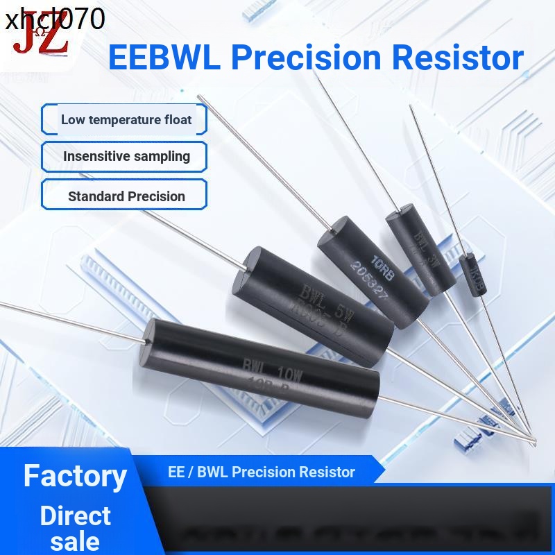 BWL/EE ความแม่นยําสูงการคํานวณแบบลอยอุณหภูมิต่ําตัวต้านทานความแม่นยําที่ไม่ใช่อุปนัย 0.25 W0.5 W1W2W