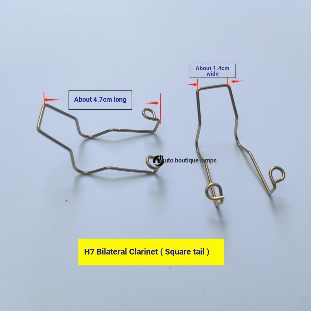 รถ h7 Circlip H1 คงที่ Circlip h4 ผู้ถือโคมไฟ u-Shaped Circlip led Vision รถจักรยานยนต์ยาว Anno หัวเ
