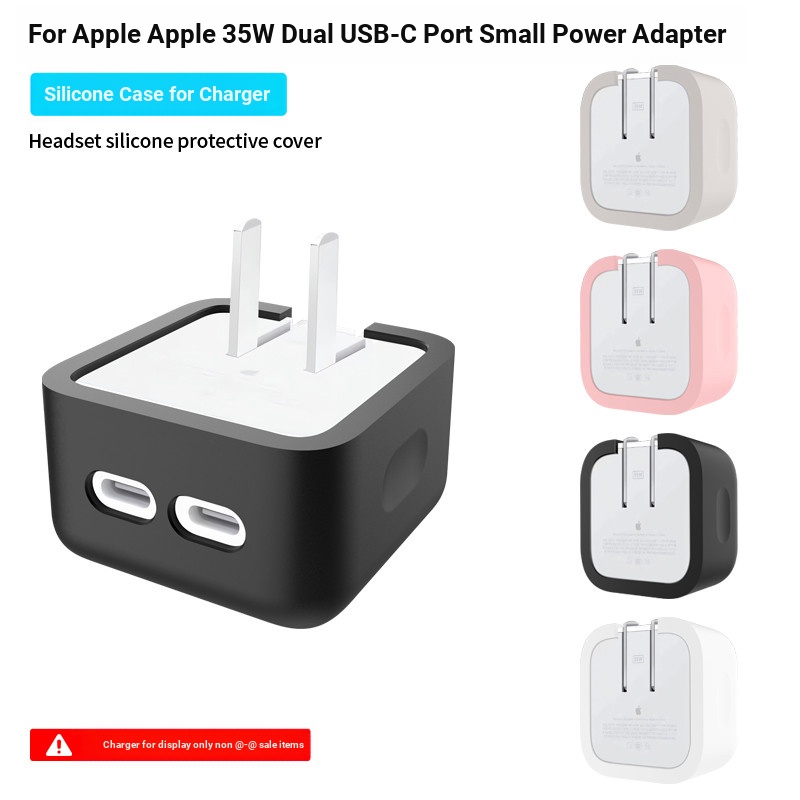 Apple 35W Dual USB-C Power Adapter เคสป้องกัน Macbook Power Supply 29 W/30 W/35 W Charger A2579 กรณี